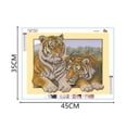 thumbnail image 2 of Animal Resina 5D DIY Diamante Pintura Bordado Punto de Cruz Imagen Decoración de la pared del hogar - L2011 Inevent JJ13343-08, 2 of 6
