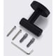 thumbnail image 4 of Soporte para paños de cocina, gancho para toallas de baño, bata, gancho para llaves, ducha, cocina, ganchos para colgar en la pared, acero inoxidable 304, negro mate, 4 of 5