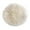 White, variant on GROWTH TANK Round Seat Cushion, Sheepskin Rug, Faux , Decorative , Chair Cushion, Seat White 30cm