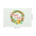 thumbnail image 2 of 2 Sets Happy Easter Greeting Cards Easter Theme Blessing Card Greeting Card with Envelope, 2 of 7