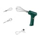 thumbnail image 1 of Cateissary Batidor de huevos eléctrico, reemplazo portátil de bajo ruido, interfaz USB, recargable, para cocinar en casa, para hornear, Electrodomésticos, 1 of 6
