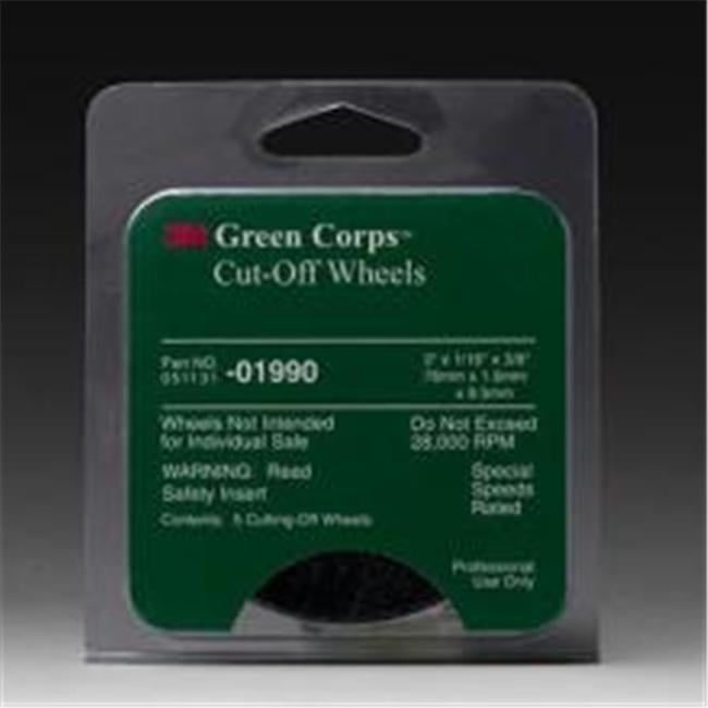 3M Company 01990 3 Inch Green Corps Cut Off Wheels Walmart Canada