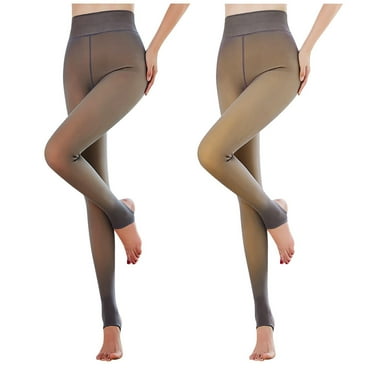 DVKOVI Pantyhose for Women Bottoming Ladies Socks Skin Elastic Warm Compression Socks for Women 200g As shown-2
