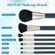 thumbnail image 2 of Set de brochas de maquillaje DEFSAP Professional para cabello sintético, 7 piezas, 2 of 6