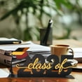thumbnail image 4 of Ongmies Black & Gold Graduation Table Decorations | Class of 2025 Wooden Centerpieces & Photo Prop | Graduation Sign for Party Decor, 4 of 8