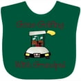 thumbnail image 3 of Inktastic Gone Golfing with Grandpa Boys Baby Bib, 3 of 4