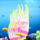 thumbnail image 3 of Acuario Pecera Artificial Silicona Coral Mar Anémona Agua Planta Paisaje Adorno Decoración Accesorio 50cm Amarillo, 3 of 8