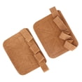 thumbnail image 1 of Double Layer Cowhide Gym Grip Pads, Weightlifting Exercise Training Gloves With Finger, 1 of 8