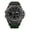 Green, variant on Watches for men Digital and Analog Sports Military Outdoor Waterproof Watch for Ladies with Stopwatch Alarm Dual Time Display White
