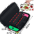 thumbnail image 3 of Herdesigns Cute Ladybugs Red Flower Carrying Case for Nintendo Switch OLED Model 2021 & Switch 2017 with 20 Game Card Slots, Portable Travel Carry Case for Accessories and Console, 3 of 8