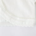 thumbnail image 4 of Ahdbta Toddler Kids Cardigans Sweaters Button Down Crewneck Soft Sweaters Jackets Solid Color Bolero Shrug Long Sleeve Outwears, 4 of 8