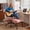 Pink, variant on Pinmoco Cross Legged Office Chair, Kneeling & Criss Cross Swivel Desk Chair with Full Lumbar Support, 360° Rotating Footrest, Ergonomic Cloud  ADHD Chair for Home Office, Pink