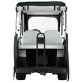 thumbnail image 5 of Classic Accessories Fairway Long Roof 4-Person Deluxe Golf Cart Enclosure with Clear Windows, Black, 5 of 13