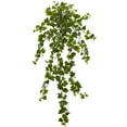 thumbnail image 2 of Nearly Natural 36" Curly Ivy Artificial Hanging Plant (Set of 3), Green, 2 of 2