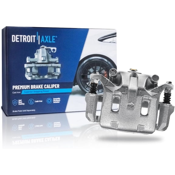 Detroit Axle - Front Right Brake Caliper w/Bracket Replacement for Infiniti EX35 EX37 G25 G35 G37 M56 Q40 QX70 Nissan 370Z Murano