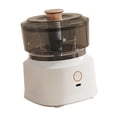 thumbnail image 4 of Cortadora de Ajo Eléctrica Gloria Picadora de Ajo 350ml Portátil Procesador de Alimentos a Prueba de Salpicaduras Blanco, 4 of 9