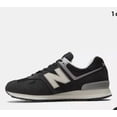 thumbnail image 3 of New Balance 574 Classics Reimagined Black U574LL2 Men SZ 17, 3 of 5