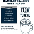 thumbnail image 2 of YETI Rambler 35 oz Straw Mug, Vacuum Insulated, Stainless Steel, Canopy Green, 2 of 8