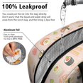 thumbnail image 5 of Lunch Bag Lunch Box for Women Reusable Insulated Lunch Bags,Water-Resistant Sushi Print Cooler Lunch Tote Bag, Large Capacity for Work Travel Picnic, 5 of 6