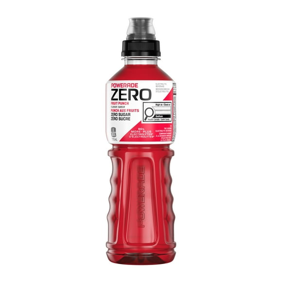 Powerade Zero Fruit Punch Bottle, 710 mL