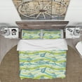 thumbnail image 2 of Designart 'Underwater Sea life, sea horse and star fish' Coastal Duvet Cover Set, 2 of 4