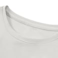 thumbnail image 5 of Nmnitkp Men's Quick Dry Long Sleeve Athletic Shirt Plus Size Crew Neck with Zipper Pocket Breathable Lightweight Workout Top for Running Gym Training Casual Daily Wear White,L, 5 of 7