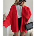 thumbnail image 3 of Suéter PRETTYGARDEN Otoño 2025 Oversize Rojo XL, 3 of 8