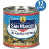 Empacadora San Marcos Nacho Jalapeno Peppers, 11 oz, (Pack of 12)