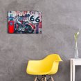 thumbnail image 4 of Letrero De Metal Retro Motocicleta Cocina Sala De Estar Arte Colgante Placa Pintura Regalo Likrtyny Arte Deco, 4 of 9