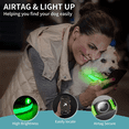 thumbnail image 5 of Collar de perro AirTag, collar de perro recargable con luz para perros pequeños y medianos Adepaton CPB-US-YY274-3, 5 of 5
