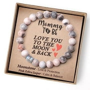 BOSHG Mom To Be Gifts for 1st Time Mom New Mom Mothers Day Gifts Pregnant Expecting Mom First Time Mom Gift Women Bracelet Mama To Be Gifts Presents Christmas Valentines Day