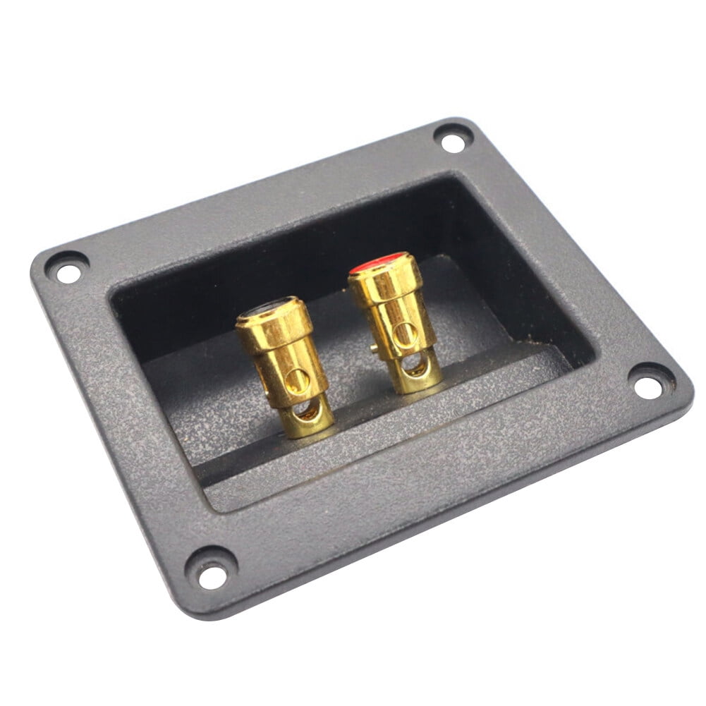 Uposao Round Speaker Box Terminal Speaker Box Terminal Cup Spring Wire