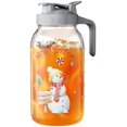 thumbnail image 2 of Christmas Elements 64 oz Glass Pitcher with Lid and Grey Breast Milk Pitcher, 2 of 5