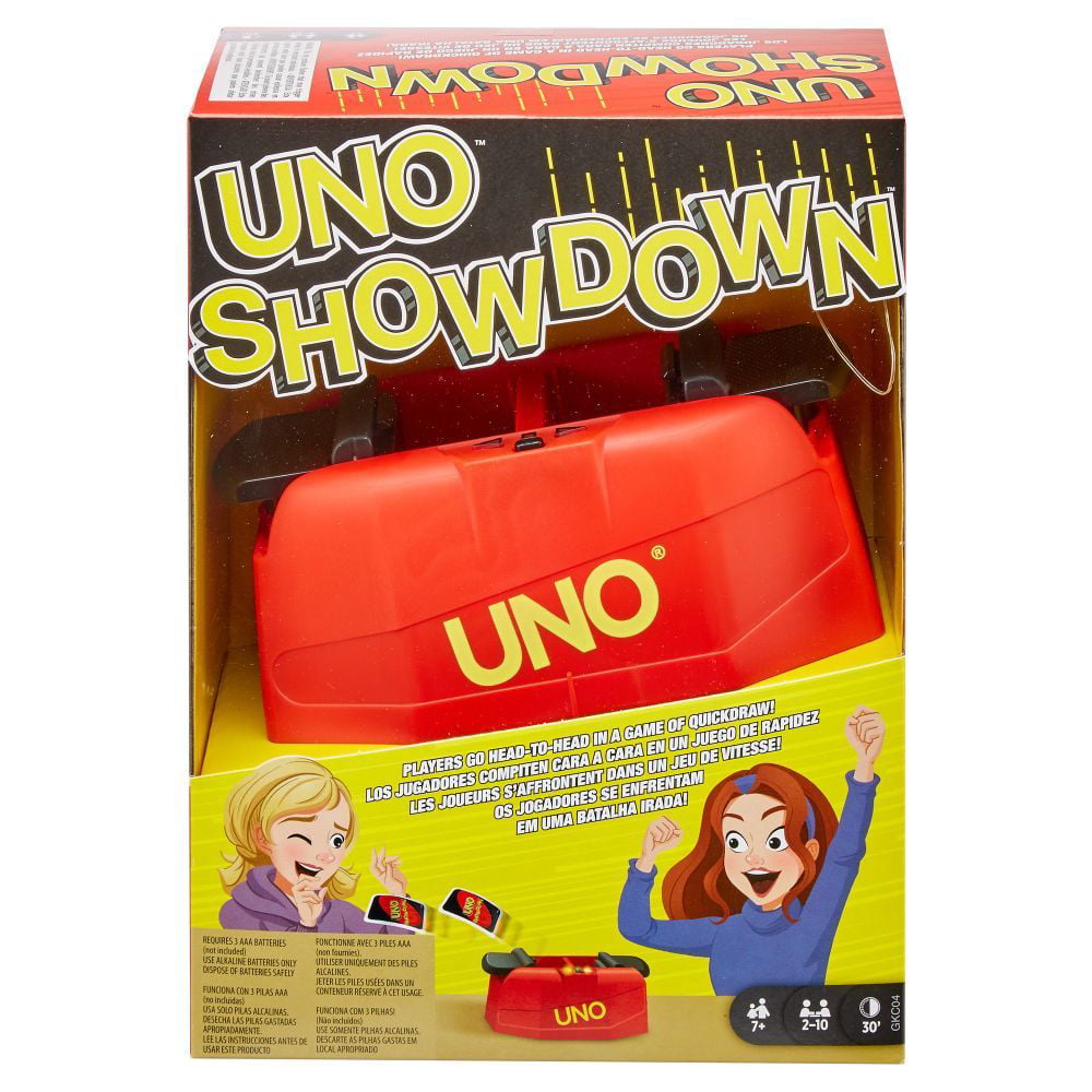 Mattel Games UNO WWE Edition Card Game Family Car Game for 2-10 Players 