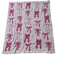 thumbnail image 2 of Sycwsmn 50" X 60" Bed Throw Blanket Bow Pattern Throw Blanket For Home Decor And Gift Microfiber Blanket Bow Blanket Plush Bedding Soft Cozy Throw Blankets For Couch Sofa Blanket Waterproof Blanket, 2 of 4