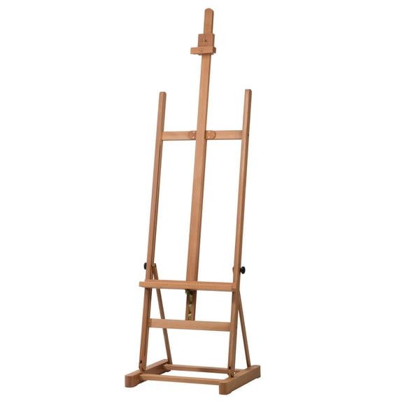 Cappelletto Angelica H-Frame Easel - Studio Easel Up to 53" High, Used for Acrylics, Oils, Encaustics, and Pastels