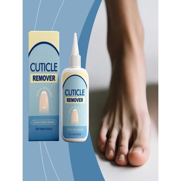Mozhitti Cuticle Remover Liquid Fast Acting Gentle Dissolver For Stubborn Skin Cuticle For Home Manicure