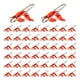 thumbnail image 2 of Clips de cebo de impacto, broches rápidos, conector de pesca resistente, herramientas de pesca Rojo, 2 of 8