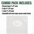 thumbnail image 6 of LEM Products MaxVac Vacuum Sealer Bags and Rolls Combo Pack, 6 of 10