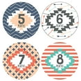 thumbnail image 2 of Lucy Darling | Tribal Print Monthly Pregnancy Stickers - Months 1-12, 2 of 4