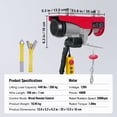 thumbnail image 6 of Electric Hoist,440lbs Garage Hoist with 14ft Wired Control,110 volt Electric Hoist W"40ft Single Cable Lifting Height,Pure Copper Motor&Emergency Stop Switch, 6 of 10