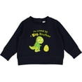 thumbnail image 2 of Inktastic I'm Gonna Be a Big Brother-dino Baby Sweatshirt, 2 of 4