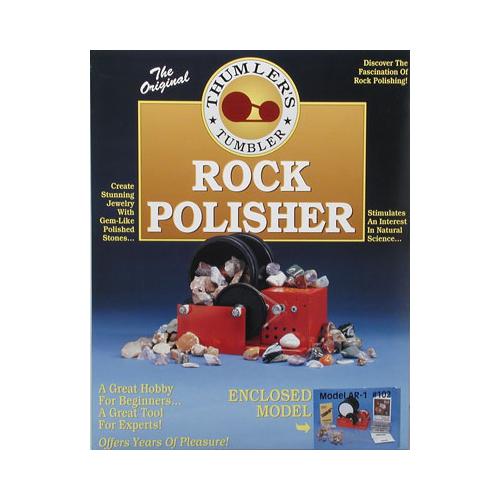 102 AR1 Rock Tumbler w/Accys MultiColored