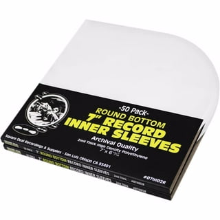  100 LP Sleeves Combo Pack (50 3 mil Outer & 50 Master