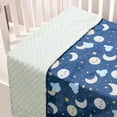 thumbnail image 4 of Manta para bebé Donsonny, 76 x 102 cm, suave y reversible, color minky, 4 of 7
