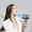 Gray&nbsp;GY, variant on Xecvkr Wireless Rechargeable Hair Dryer 3 Speeds Portable Home Use Office Camping Travel USB Battery Handheld Blow Dryer Low Noise Light Weight Adjustable 1 Unit
