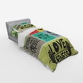 thumbnail image 3 of Ambesonne Fitness Bedding Set 4 Pcs, Modern Words in Frames Art, Queen, Multicolor, 3 of 3