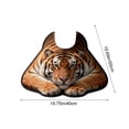 thumbnail image 3 of Blateno U-Shaped Animal Print Diatom Mud Toilet Floor Mat, Super Absorbent Quick Dry Non-Slip Bathroom Rug, Machine Washable Cute Cat Tiger Dog Decor Mat for Toilet Shower Entry, 3 of 6
