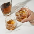 thumbnail image 6 of Viski Molten Tumblers, Bourbon, Whiskey Glasses, Mens Gifts, 9.5oz Set of 2, 6 of 7