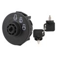 thumbnail image 1 of Ignition Starter Switch with 2 Keys Rustproof Ignition Switch Replacement for Toro ExMark, 1 of 5